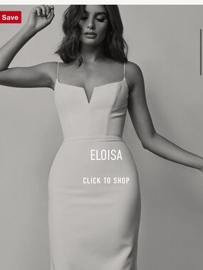 SARAH SEVEN Eloisa Midi Rehearsal Dress